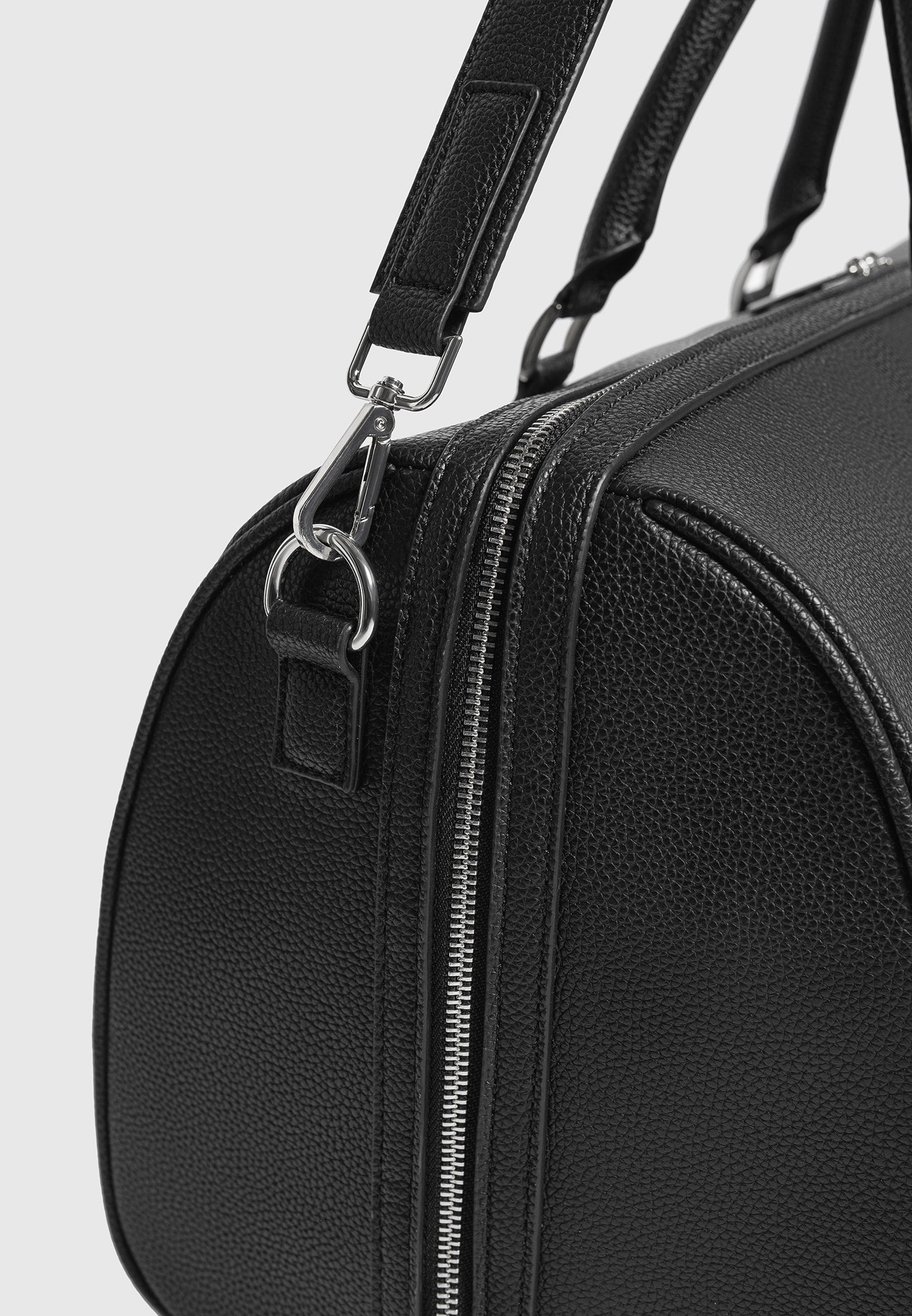 Éternel Leather Travel Bag - Black