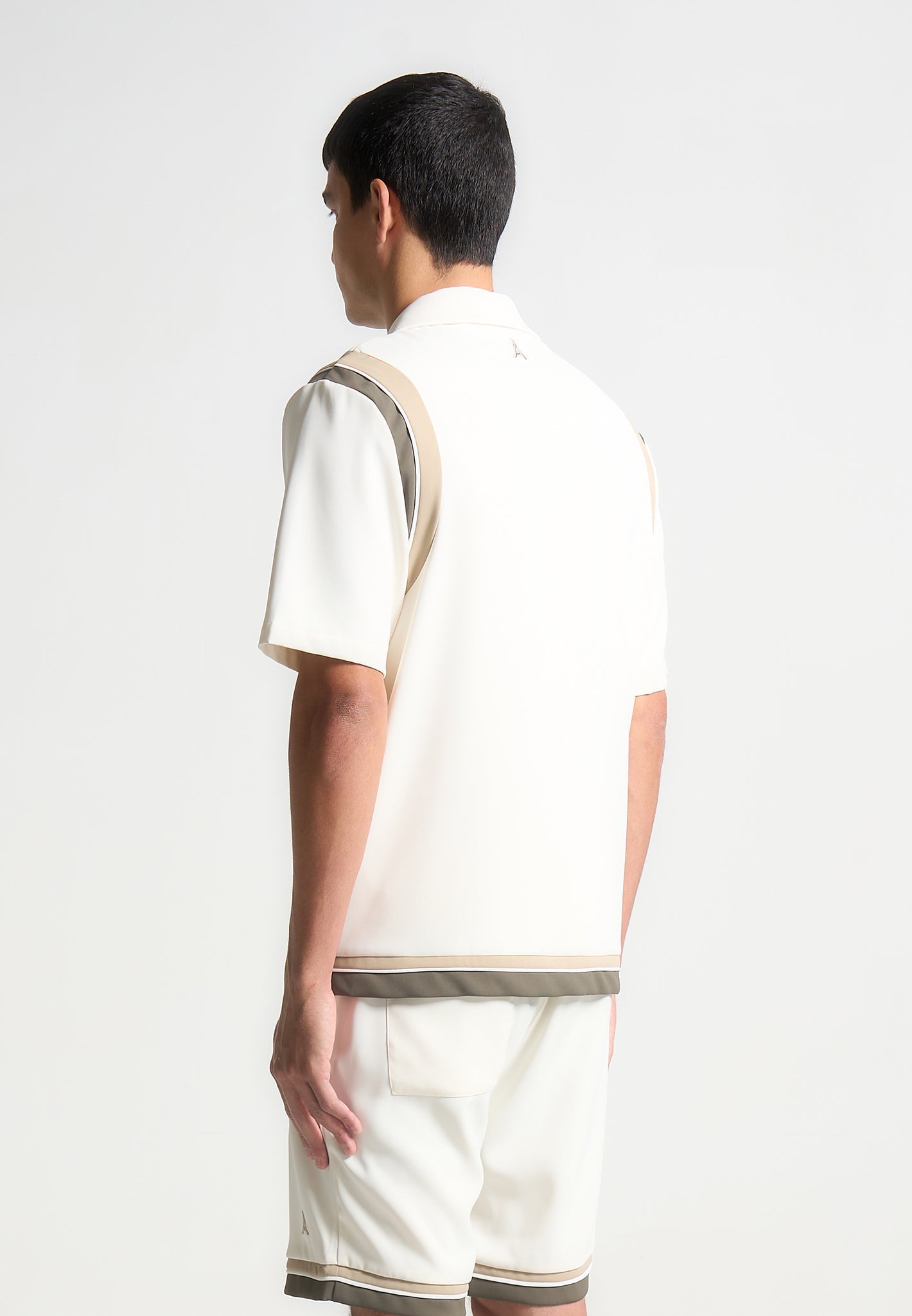 Varsity Revere Shirt - Cream